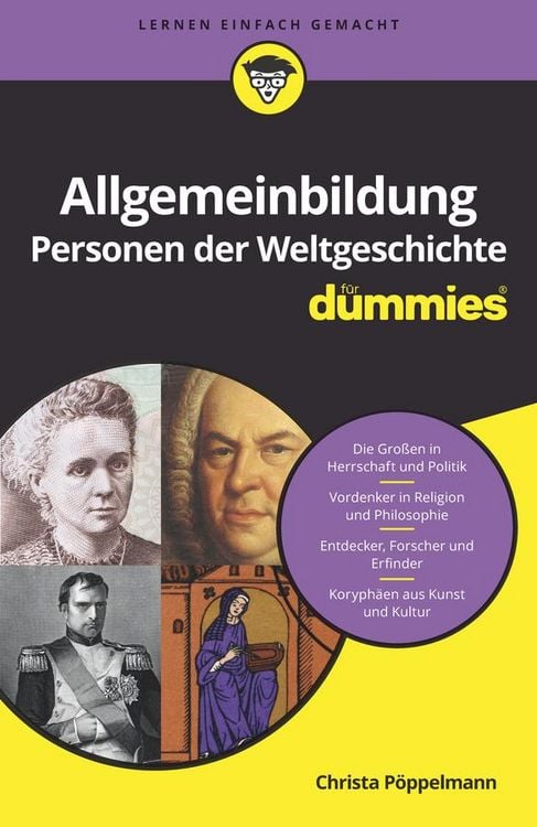 Produktbild: Allgemeinbildung Personen der Weltgeschichte für Dummies