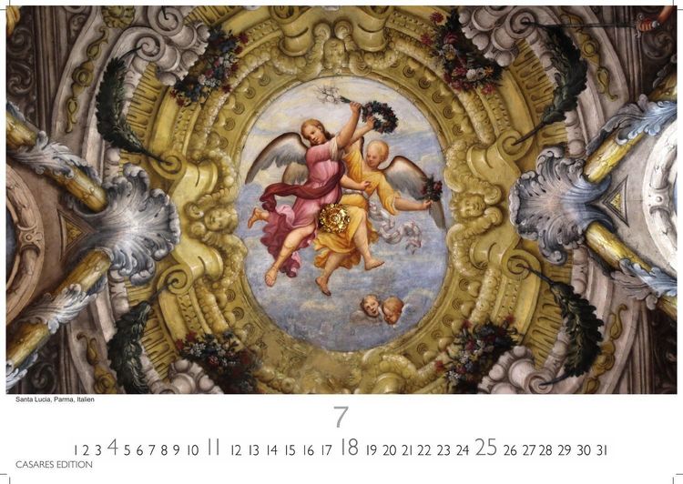 Produktbild: Himmelsgew&ouml;lbe Kalender 2027 &ndash; Wandkalender | Fotokalender Kunst 24x35cm | Architekturkalender | Beeindruckende Innenansichten: Kirchenkuppeln und -architekturen.