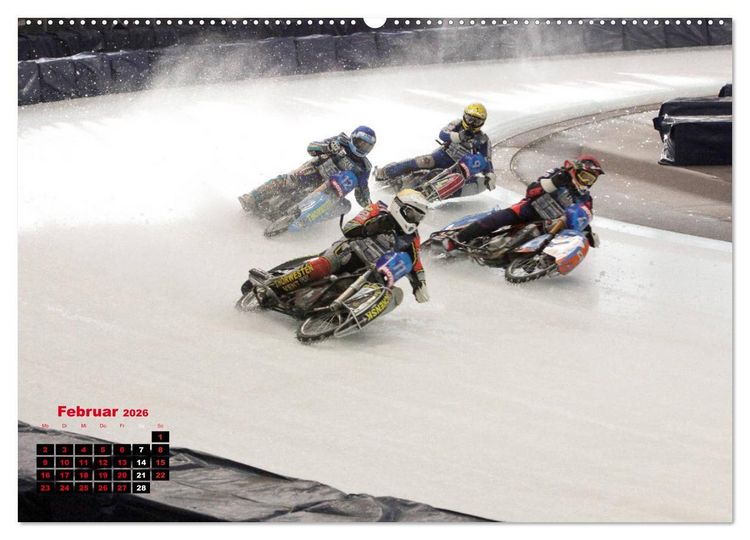 Produktbild: Ice Speedway (Wandkalender 2026 DIN A2 quer), CALVENDO Monatskalender