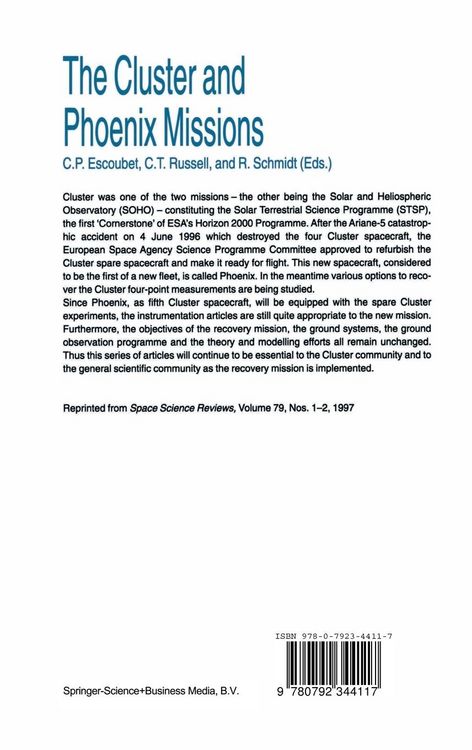 Produktbild: The Cluster and Phoenix Missions
