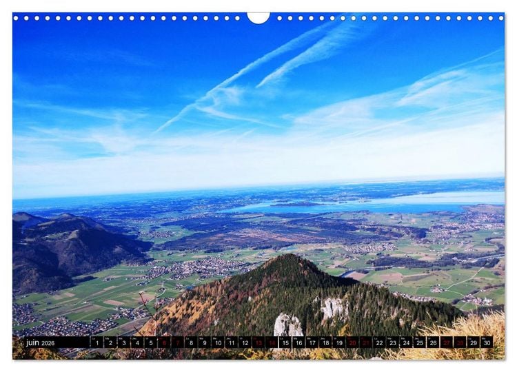 Produktbild: Bons baisers du Chiemsee (Calendrier mural 2026 DIN A3 vertical), CALVENDO calendrier mensuel