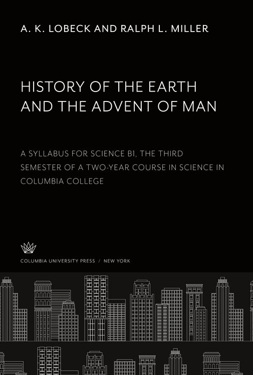 Produktbild: History of the Earth and the Advent of Man