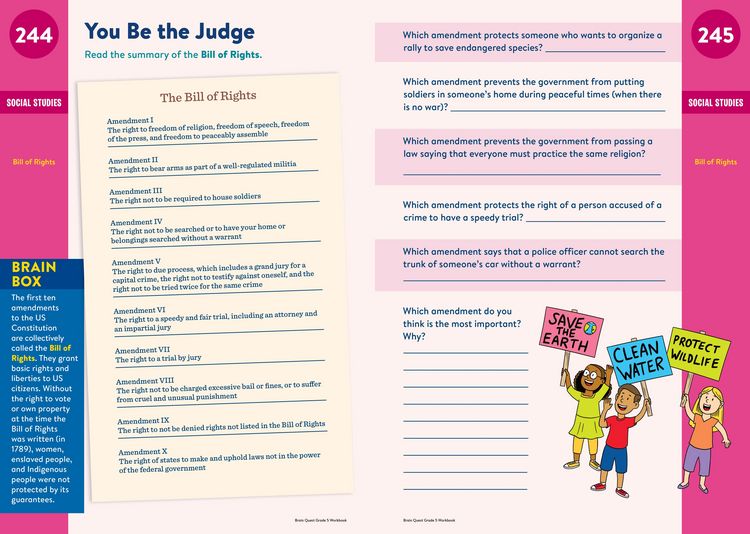 Produktbild: Brain Quest Workbook: 5th Grade Revised Edition