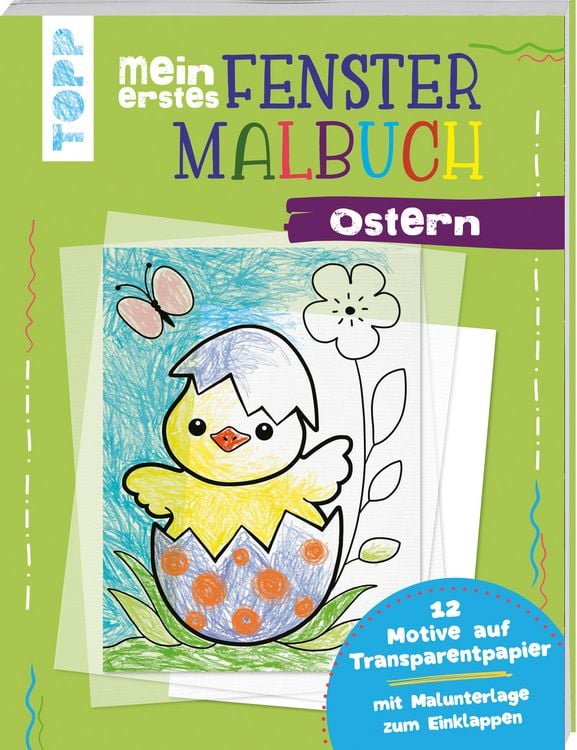 Produktbild: Mein erstes Fenster-Malbuch Ostern