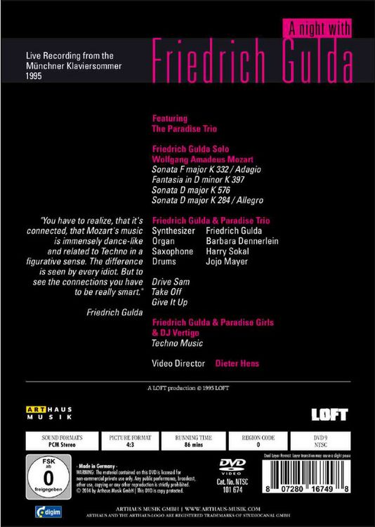 Produktbild: A night with Friedrich Gulda