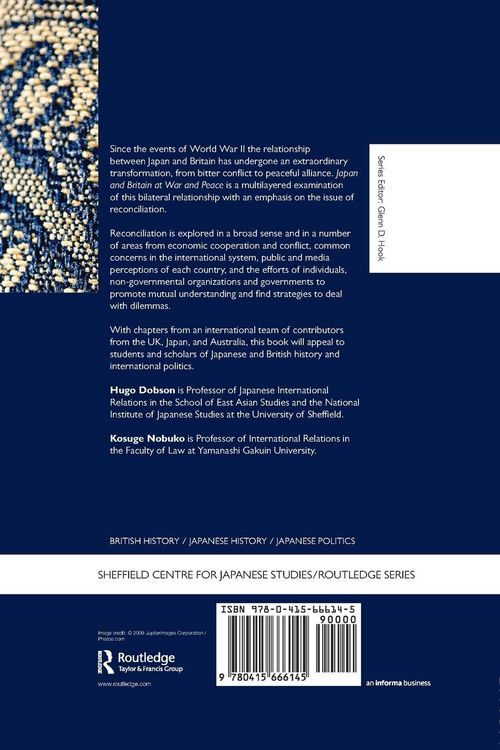 Produktbild: Japan and Britain at War and Peace