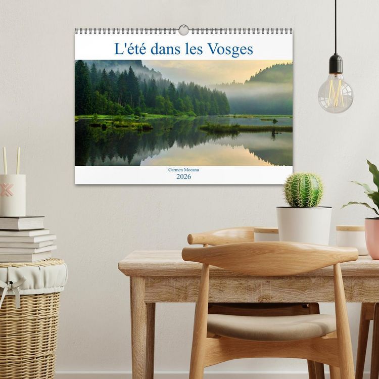 Produktbild: L'&eacute;t&eacute; dans les Vosges (Calendrier mural 2026 DIN A3 vertical), CALVENDO calendrier mensuel