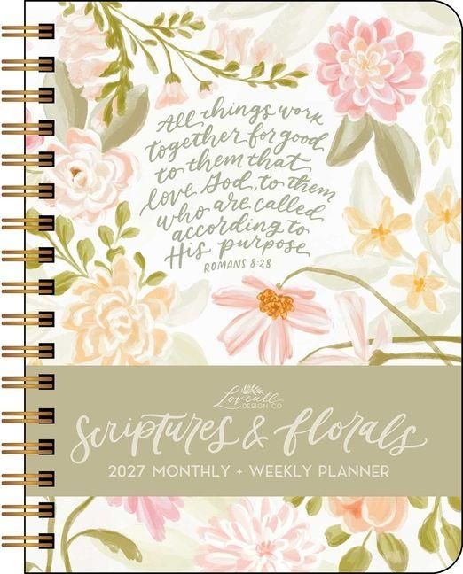 Produktbild: Scriptures and Florals 2027 Monthly/Weekly Planner Calendar