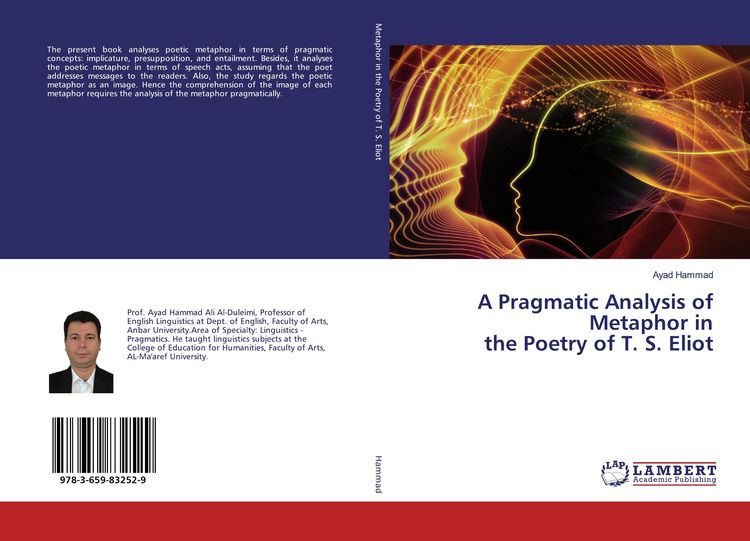 Produktbild: A Pragmatic Analysis of Metaphor in the Poetry of T. S. Eliot