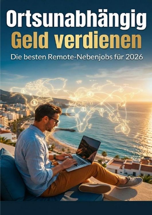 Produktbild: Ortsunabh&auml;ngig Geld verdienen: Die besten Remote-Nebenjobs f&uuml;r 2026