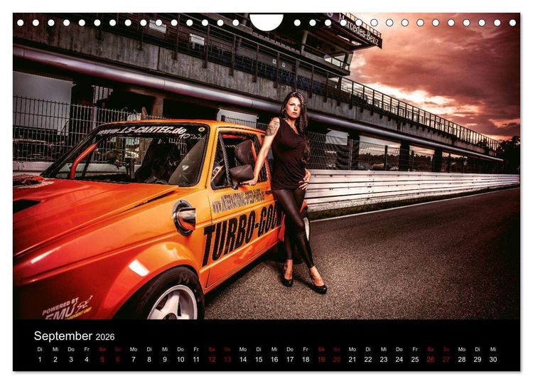 Produktbild: Cars and Girls (Wandkalender 2026 DIN A4 quer), CALVENDO Monatskalender