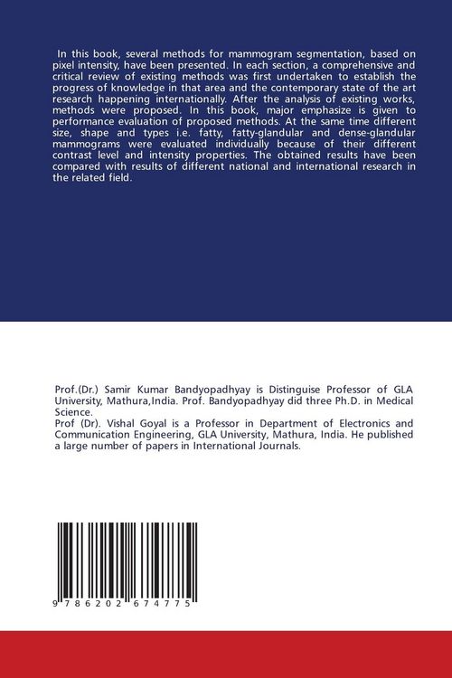 Produktbild: Detection of Breast Cancer from MRI