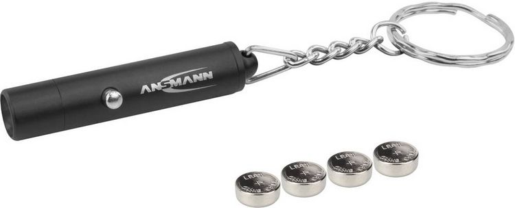 Produktbild: Ansmann Keychain Mini 1600-0272 LED Schl&uuml;sselleuchte mit Schl&uuml;sselanh&auml;nger batteriebetrieben 14 g