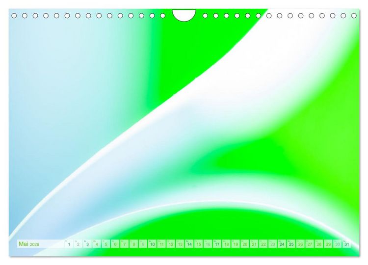 Produktbild: Formen und Farben - Abstrakte Makrofotografie (Wandkalender 2026 DIN A4 quer), CALVENDO Monatskalender
