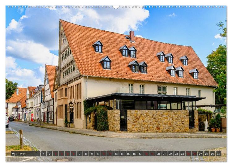 Produktbild: Ein Blick auf Alte Hansestadt Lemgo (Wandkalender 2026 DIN A2 quer), CALVENDO Monatskalender