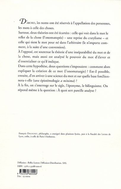 Produktbild: Fre-Les Noms Et Les Mots