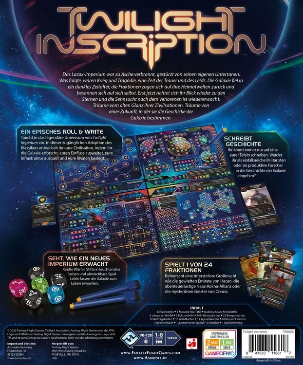 Produktbild: Twilight Inscription