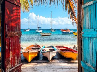 Produktbild: CALVENDO Puzzle Curacao | 1000 Teile Lege-Gr&ouml;&szlig;e 64x48cm Foto-Puzzle f&uuml;r gl&uuml;ckliche Stunden