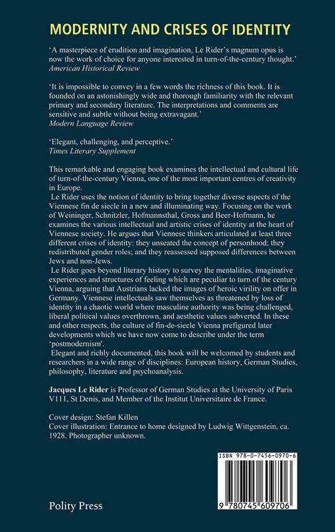 Produktbild: Modernity and Crises of Identity