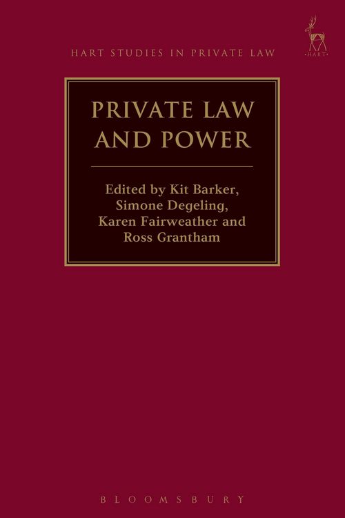 Produktbild: Private Law and Power
