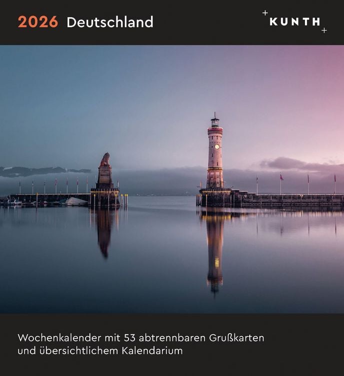 Produktbild: Deutschland - KUNTH Postkartenkalender 2026