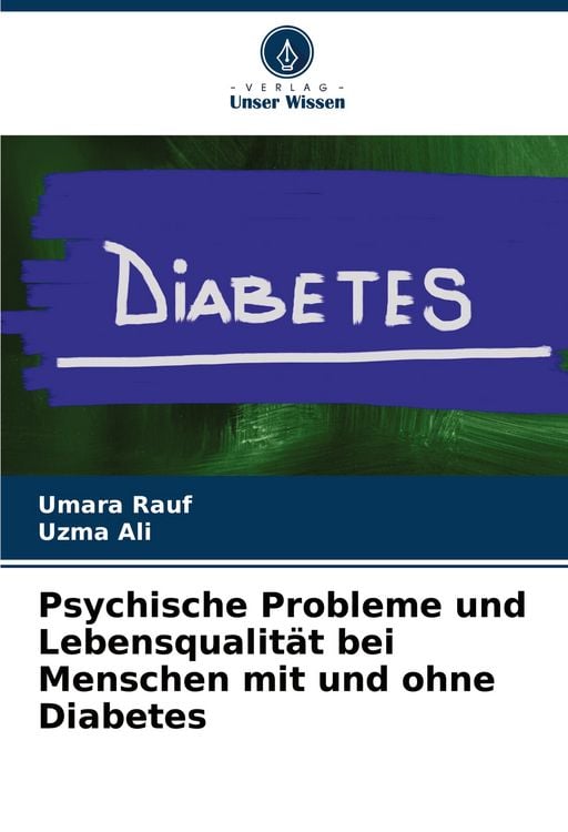 Produktbild: Psychische Probleme und Lebensqualit&auml;t bei Menschen mit und ohne Diabetes