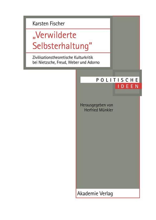 Produktbild: "Verwilderte Selbsterhaltung"