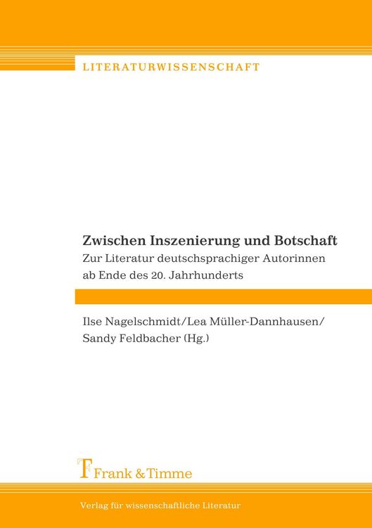 Produktbild: Zwischen Inszenierung und Botschaft