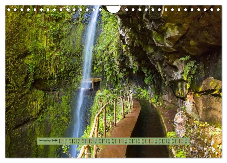 Produktbild: Auf Schusters Rappen... Madeira (Wandkalender 2026 DIN A4 quer), CALVENDO Monatskalender