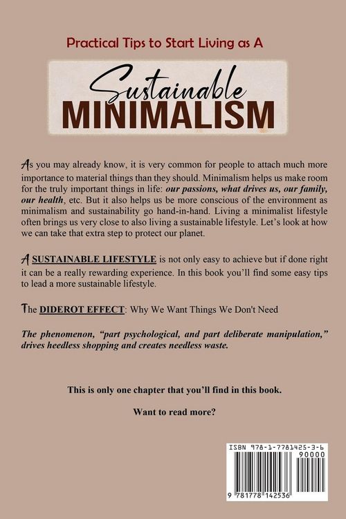 Produktbild: Sustainable Minimalism