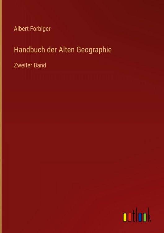 Produktbild: Handbuch der Alten Geographie