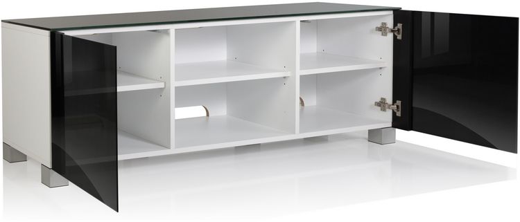 Produktbild: Holz TV Lowboard Fernsehschrank Rollen Luxala