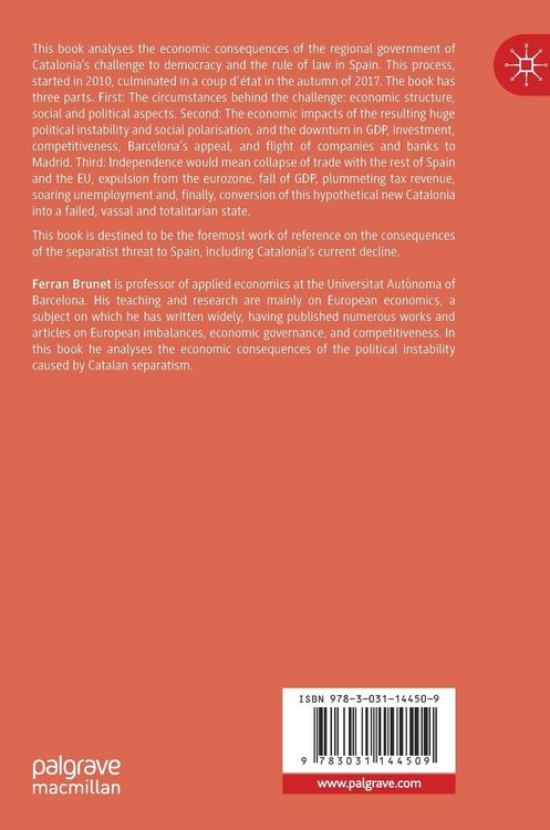 Produktbild: The Economics of Catalan Separatism