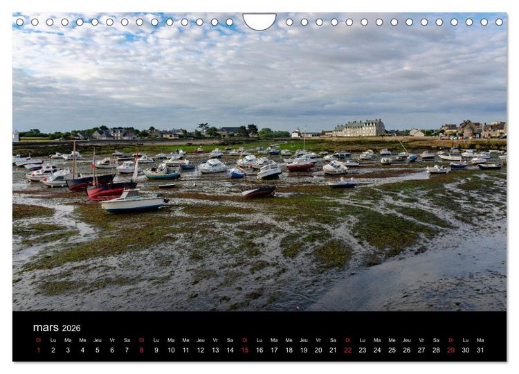 Produktbild: Barfleur Un port normand sur la Manche (Calendrier mural 2026 DIN A4 vertical), CALVENDO calendrier mensuel