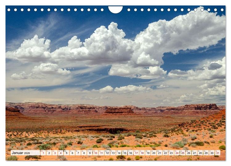 Produktbild: USA: Roadtrip durch die W&uuml;ste (Wandkalender 2026 DIN A4 quer), CALVENDO Monatskalender
