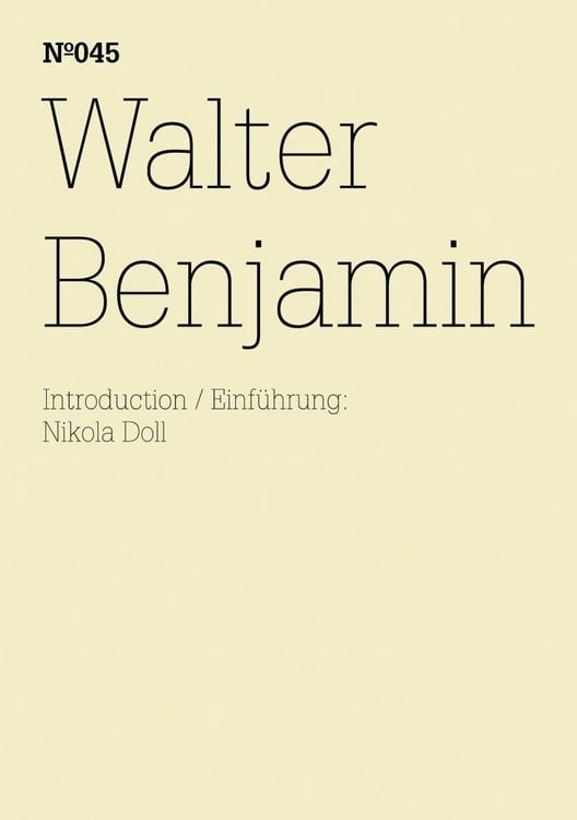 Produktbild: Walter Benjamin