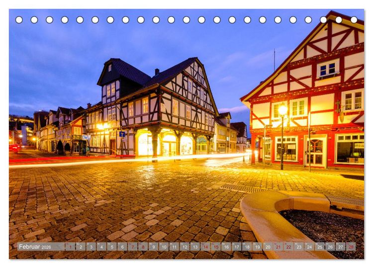 Produktbild: Ein Blick auf Rotenburg an der Fulda (Tischkalender 2026 DIN A5 quer), CALVENDO Monatskalender
