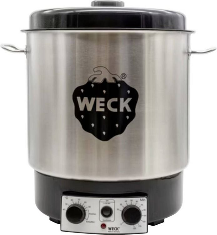 Produktbild: WECK WAT 25 Einkoch-/Hei&szlig;getr&auml;nkeautomat Edelstahl, Schwarz