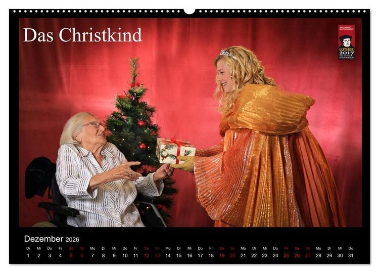 Produktbild: Sch&ouml;nheit im Alter - Worte von Martin Luther in Bildern (Wandkalender 2026 DIN A2 quer), CALVENDO Monatskalender