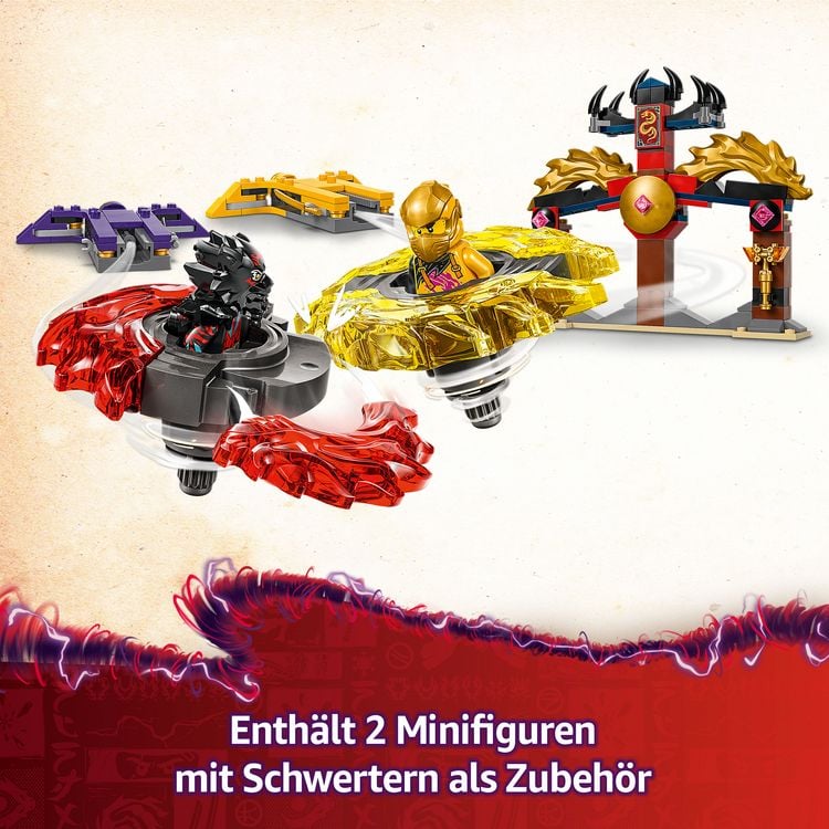 Produktbild: LEGO NINJAGO Drachen-Spinjitzu Battle Pack - Ninja Spielzeug 71826