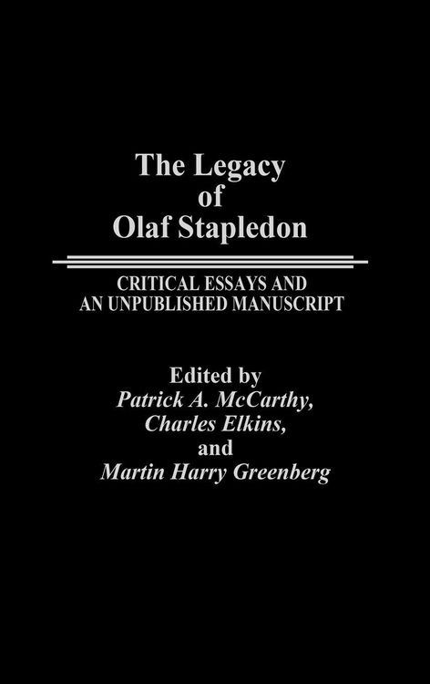 Produktbild: The Legacy of Olaf Stapledon