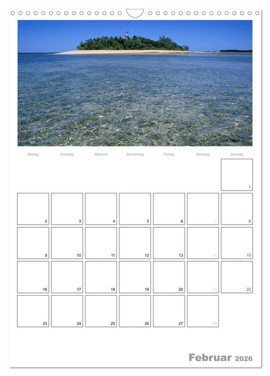 Produktbild: Australien - Terminplaner (Wandkalender 2026 DIN A3 hoch), CALVENDO Monatskalender