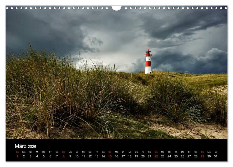 Produktbild: Sylt - Bilder einer Insel (Wandkalender 2026 DIN A3 quer), CALVENDO Monatskalender