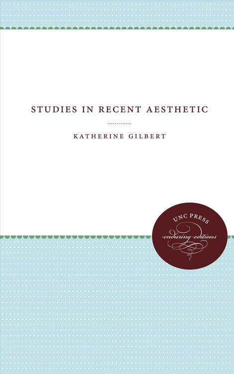 Produktbild: Studies in Recent Aesthetic