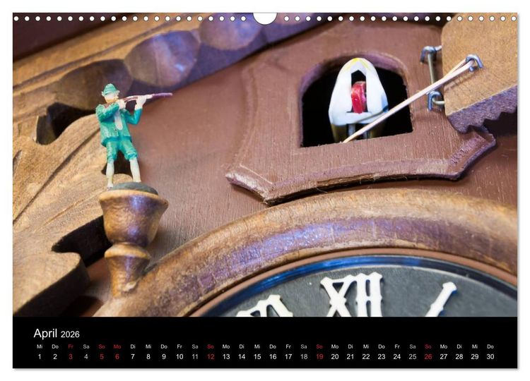 Produktbild: UHR Menschen (Wandkalender 2026 DIN A3 quer), CALVENDO Monatskalender