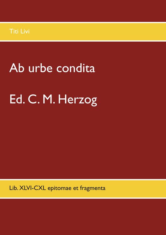 Produktbild: Ab urbe condita