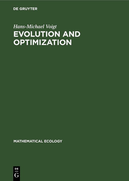 Produktbild: Evolution and Optimization
