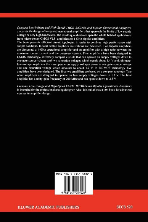 Produktbild: Compact Low-Voltage and High-Speed CMOS, BiCMOS and Bipolar Operational Amplifiers