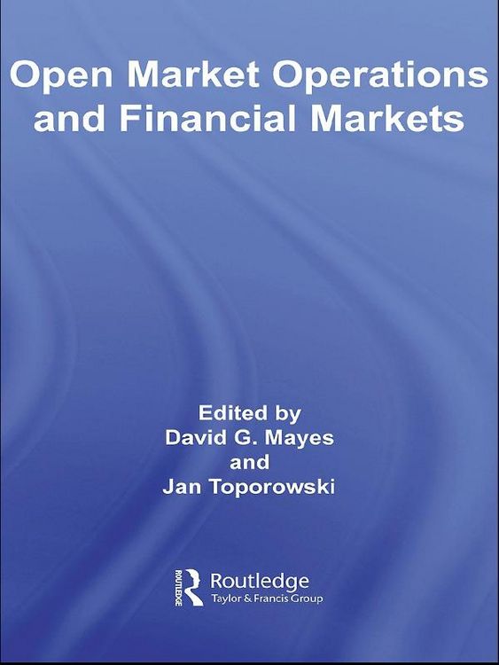 Produktbild: Open Market Operations and Financial Markets