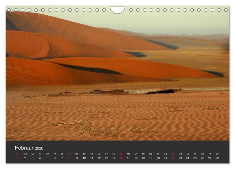 Produktbild: W&uuml;sten, wilde Sch&ouml;nheiten (Wandkalender 2026 DIN A4 quer), CALVENDO Monatskalender